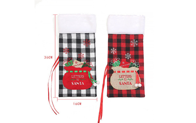 white plush christmas wine bottle sleeves xmas cover decoration