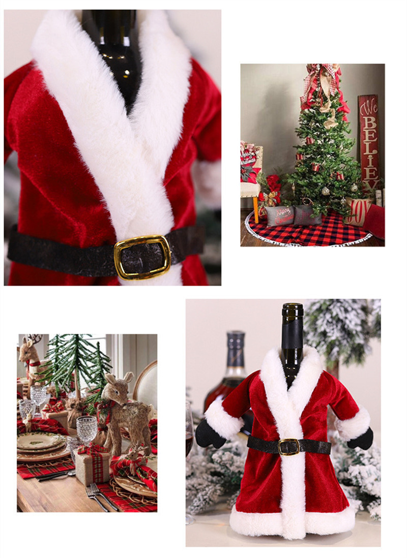 christmas wine bottle covers merry christmas decoration christmas wine bottle covers merry christmas decoration
