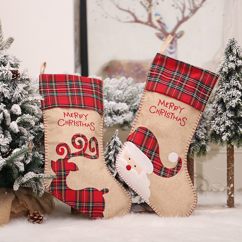 Christmas stockings decoration xmas tree ornament
