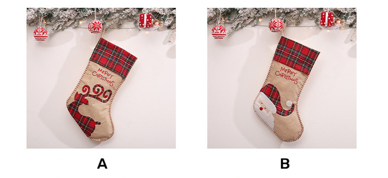 Christmas stockings decoration xmas tree ornament