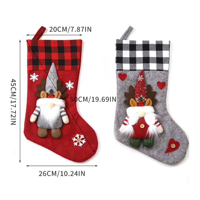 christmas stockings decoration xmas gift sacks candy bags
