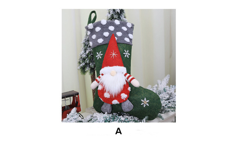 navidad wool christmas stockings xmas decoration