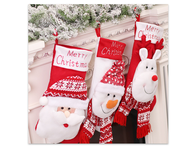 xmas decoration christmas stockings fireplace hanging ornament 