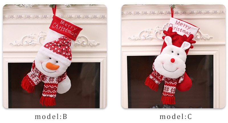 xmas decoration christmas stockings fireplace hanging ornament 