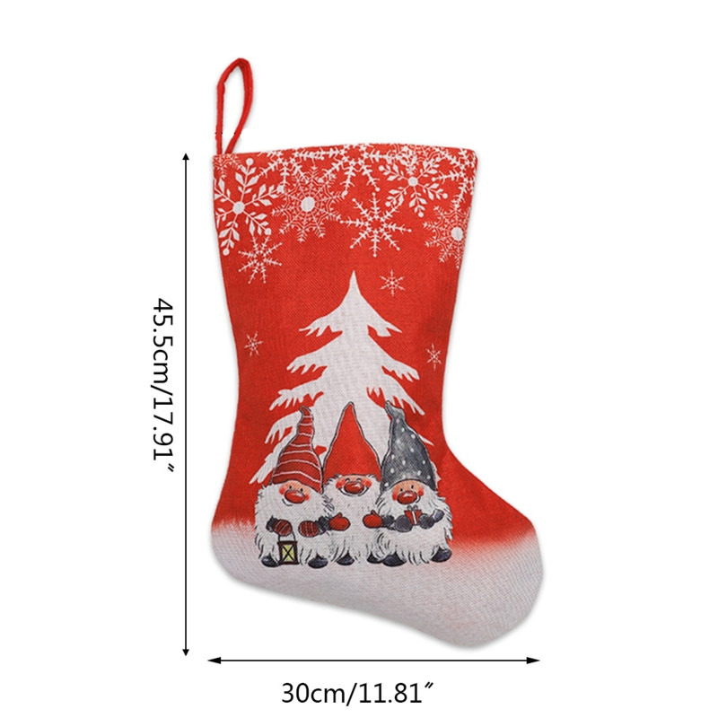 christmas stockings decoration xmas tree gnome hanging pendant