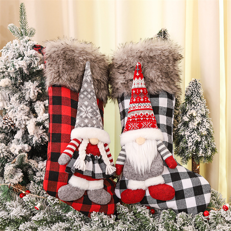 swedish gnomes large christmas stockings xmas decoration