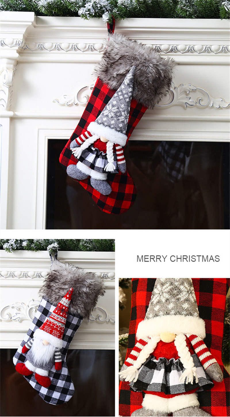 swedish gnomes large christmas stockings xmas decoration