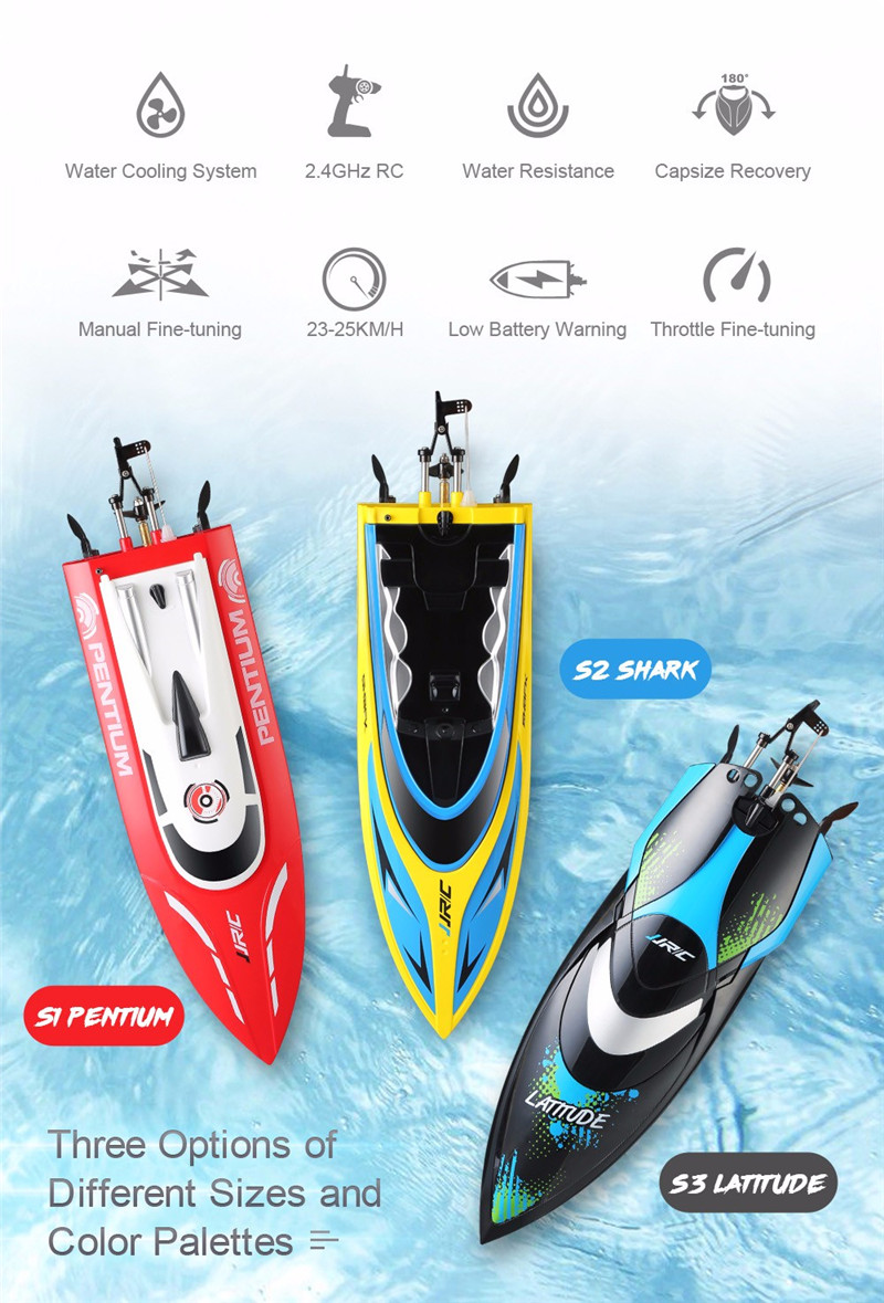 JJRC S1 Waterproof High Speed RC Boat