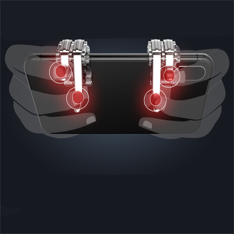 PUBG Mobile Game Fire Button Aim Key Trigger L1 R1 Shooter Controller 1 Pair PUBG Mobile Game Fire Button Aim Key Trigger L1 R1 Shooter Controller 1 Pair