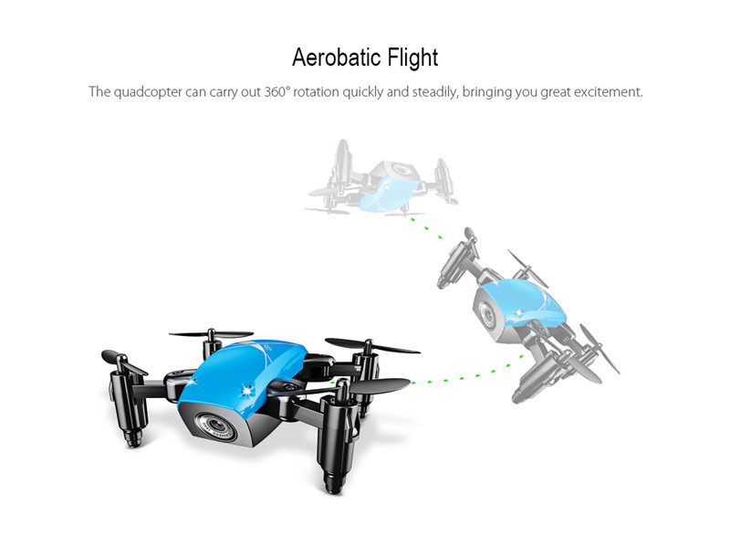 AEOFUN S9 Micro Foldable RTF RC Quadcopter