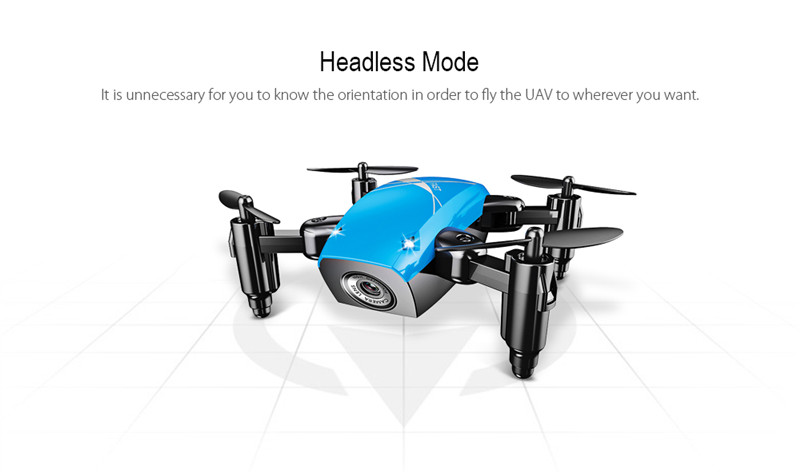 AEOFUN S9 Micro Foldable RTF RC Quadcopter