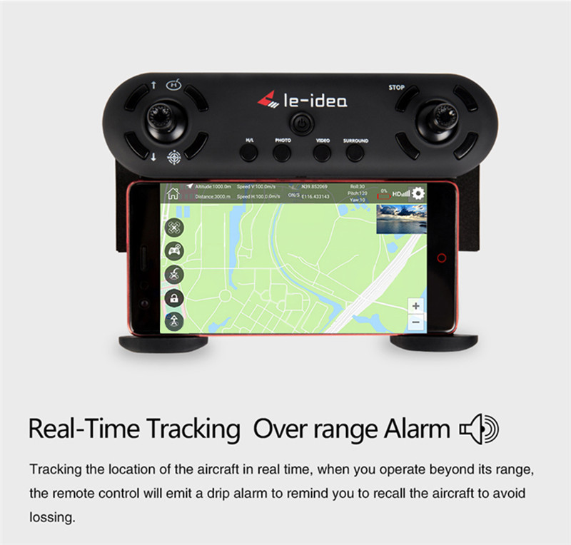 LE IDEA 720P Foldable GPS Altitude Hold RC Drone LE IDEA 720P Foldable GPS Altitude Hold RC Drone