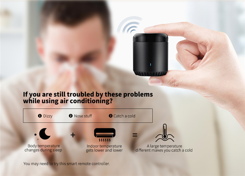 Broadlink RM Mini 3 WIFI 4G IR Remote Controller app smart home Broadlink RM Mini 3 WIFI 4G IR Remote Controller app smart home