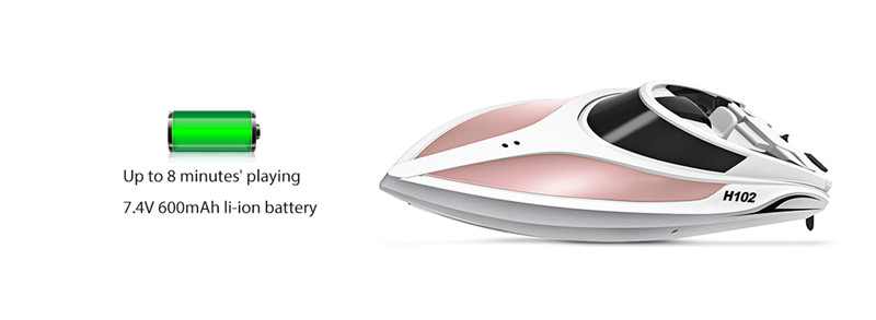 TKKJ H102 Brushed RC Racing Boat RTR 2.4GHz TKKJ H102 Brushed RC Racing Boat RTR 2.4GHz
