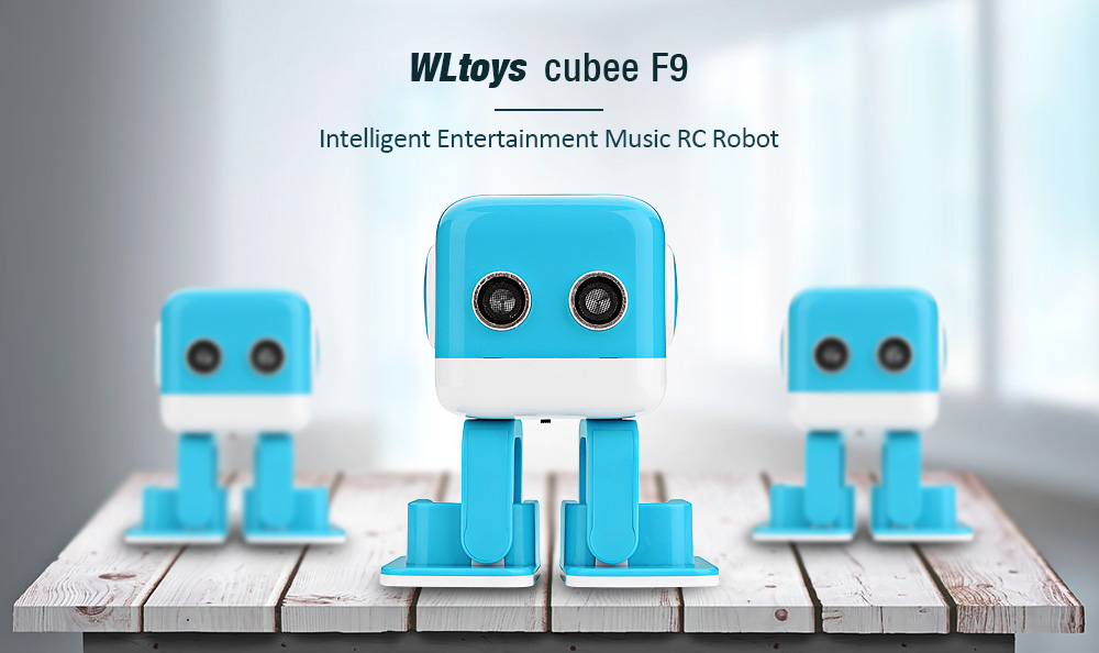WLtoys cubee F9 Intelligent Entertainment Music RC Robot WLtoys cubee F9 Intelligent Entertainment Music RC Robot