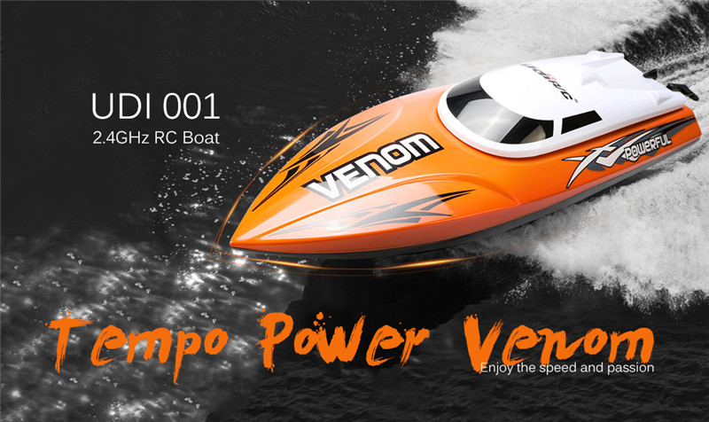 UDI 001 2.4G RC Boat Auto Rectifying Deviation Direction UDI 001 2.4G RC Boat Auto Rectifying Deviation Direction