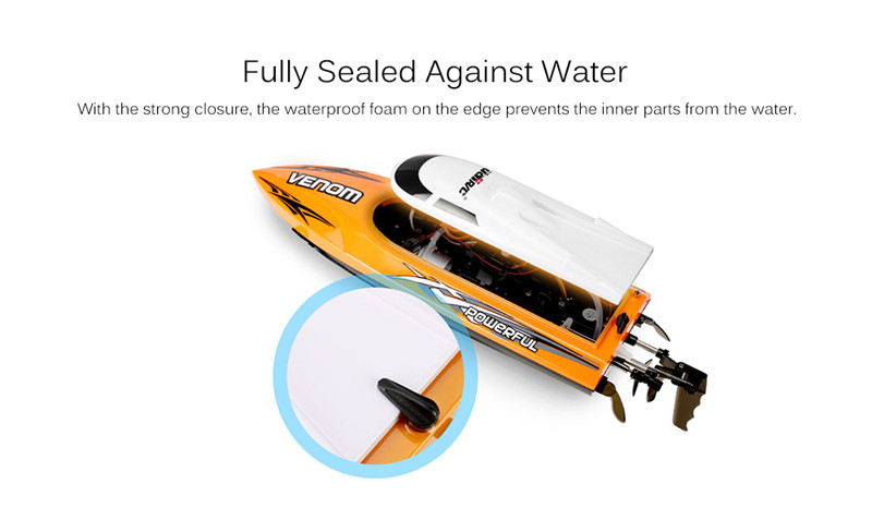 UDI 001 2.4G RC Boat Auto Rectifying Deviation Direction UDI 001 2.4G RC Boat Auto Rectifying Deviation Direction