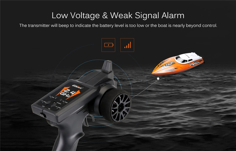 UDI 001 2.4G RC Boat Auto Rectifying Deviation Direction