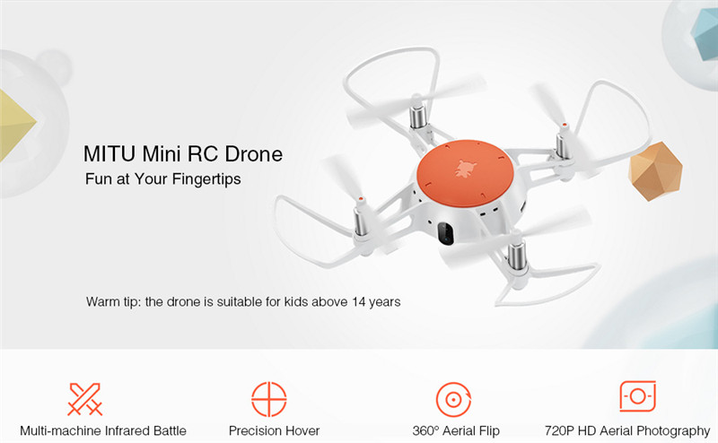 Xiaomi MITU WiFi FPV 720P HD Camera Mini RC Drone