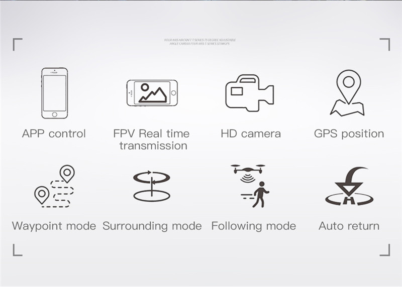 JINXINGDA JXD528 100m Control 720P Altitude Hold FPV RC Drone