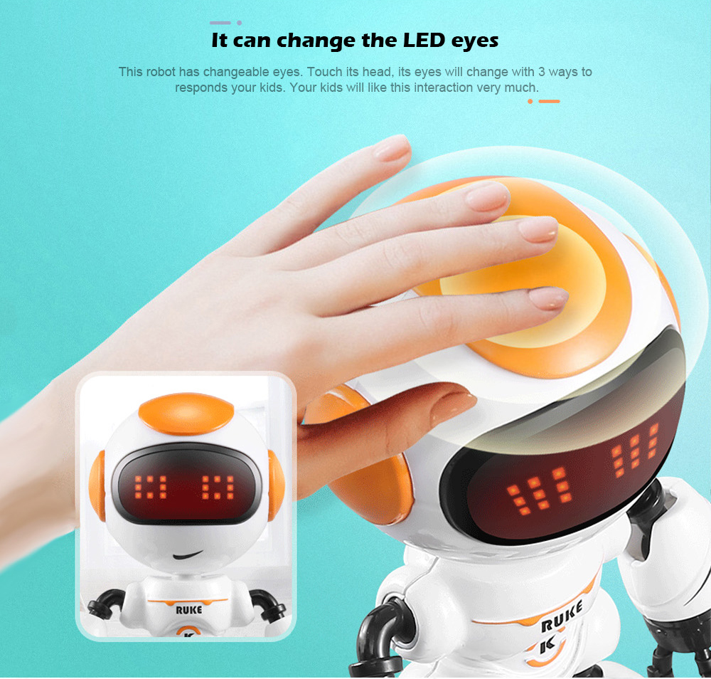 JJRC R8 Touch LED Eyes RC Robot Toy