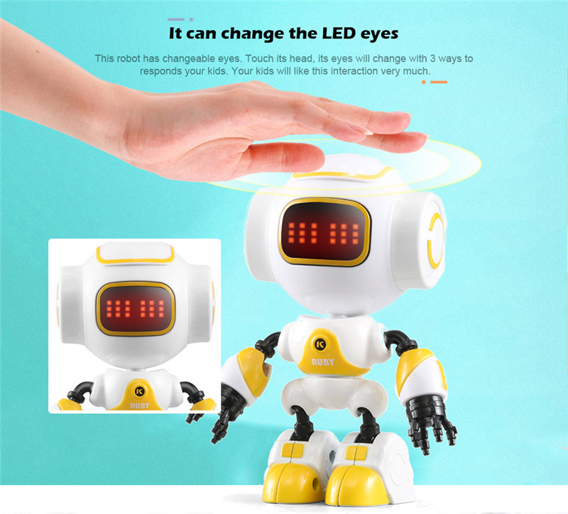 JJRC R9 Touch Sensing LED Eyes RC Robot Toy