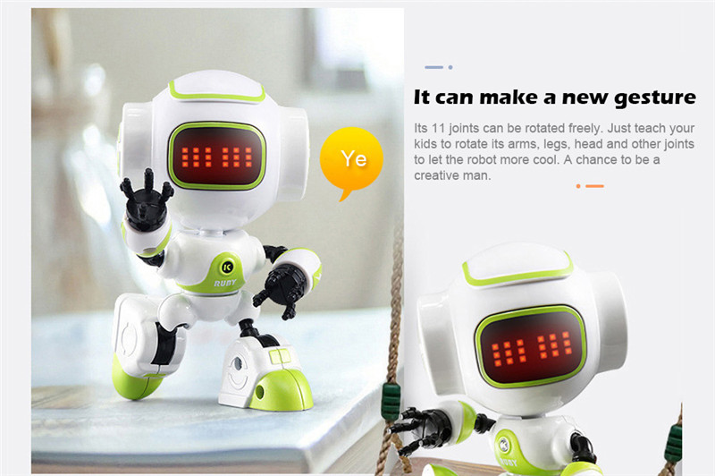 JJRC R9 Touch Sensing LED Eyes RC Robot Toy