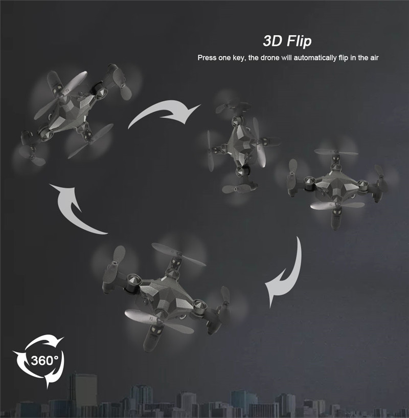 Watch Control Mini Foldable WiFi FPV RC Drone