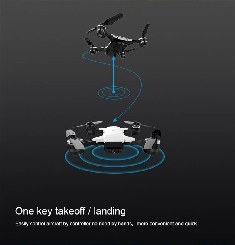 LD - 250 Foldable 2MP 720P WiFi FPV RC Drone Quadcopter