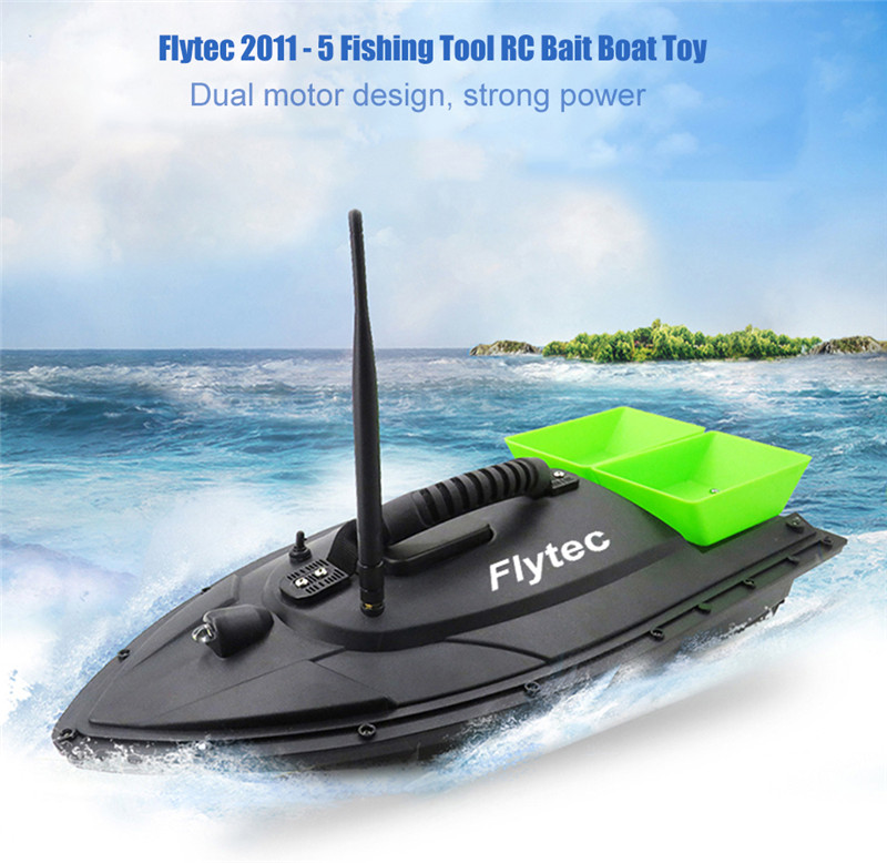 Flytec HQ2011 - 5 Fishing Tool Smart RC Bait Boat Toy