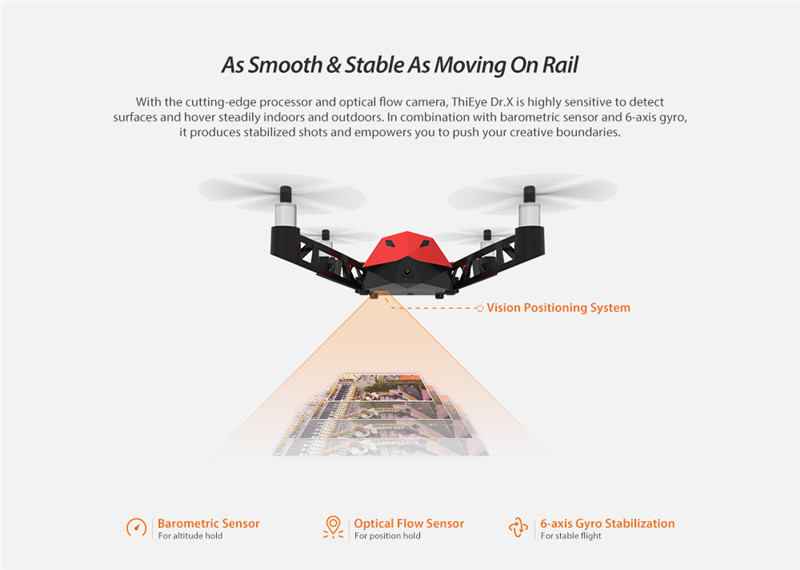 ThiEYE Dr.X WiFi FPV 1080P Camera RC Drone ThiEYE Dr.X WiFi FPV 1080P Camera RC Drone