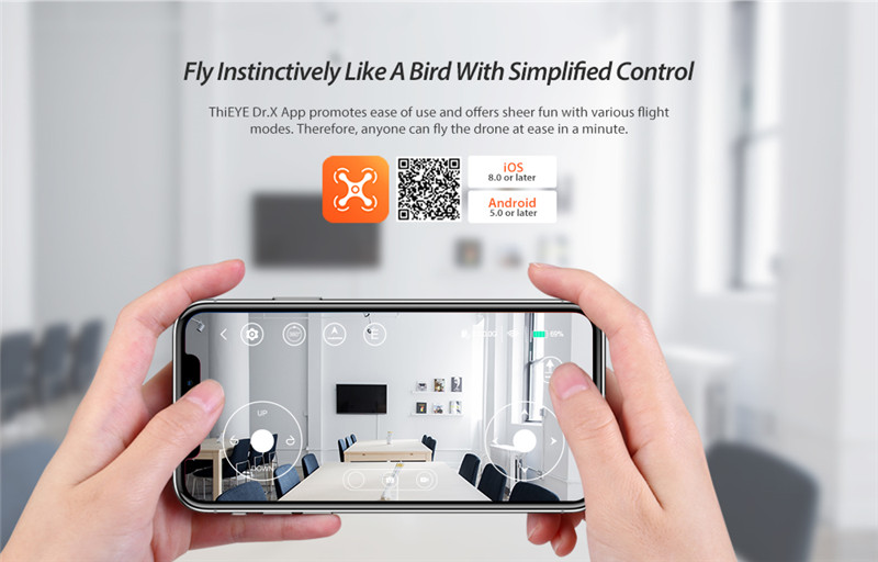 ThiEYE Dr.X WiFi FPV 1080P Camera RC Drone ThiEYE Dr.X WiFi FPV 1080P Camera RC Drone