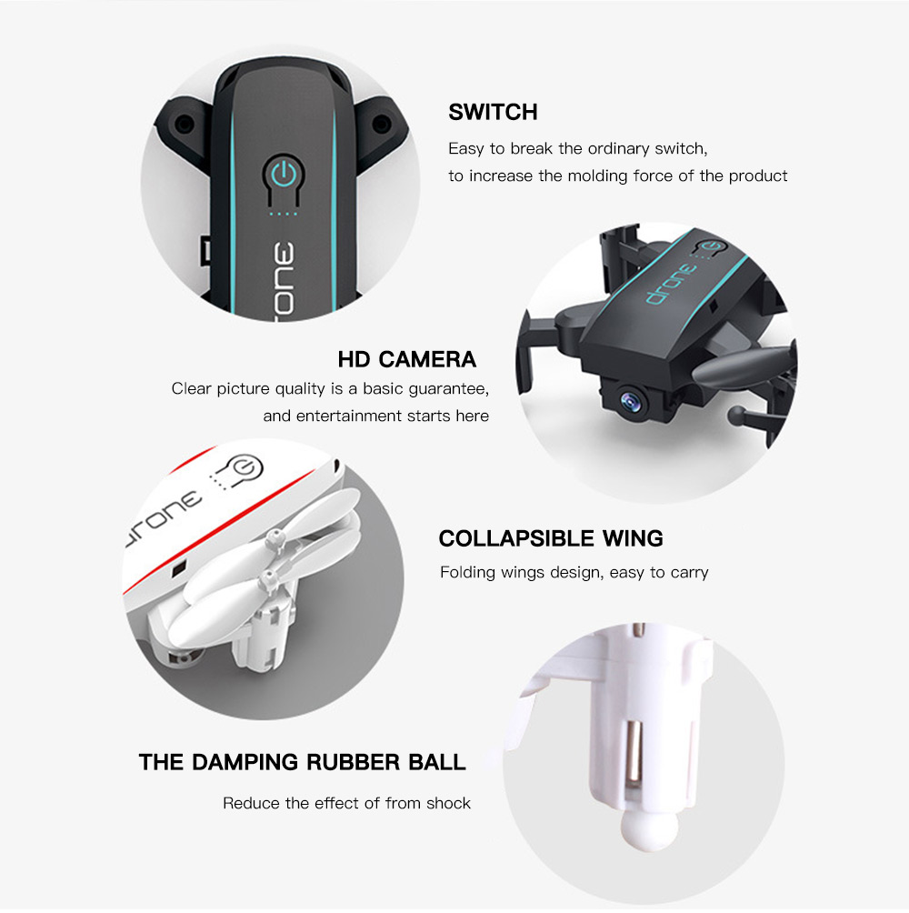 Foldable Mini Altitude Hold Headless RC Drone Quadcopter Foldable Mini Altitude Hold Headless RC Drone Quadcopter