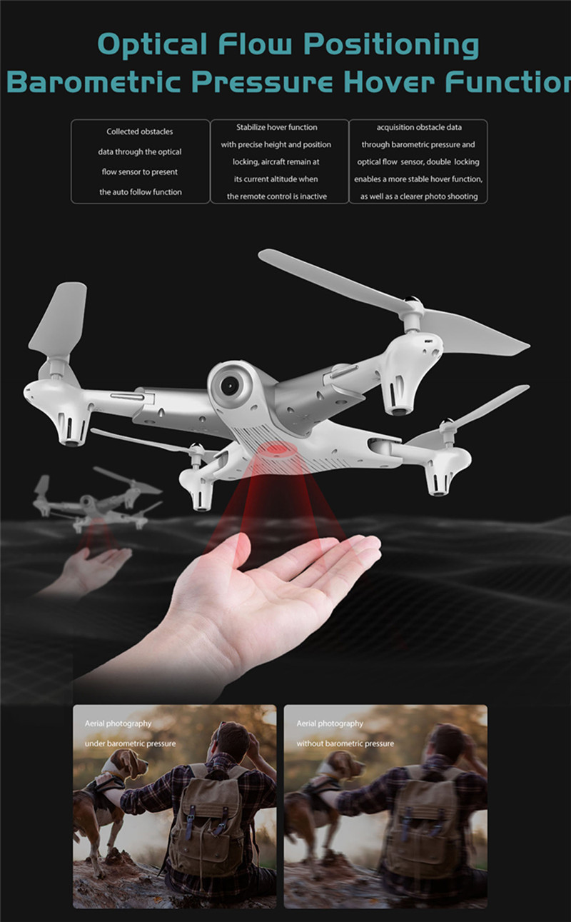 SYMA Z3 720P WiFi FPV Foldable RC Drone Quadcopter