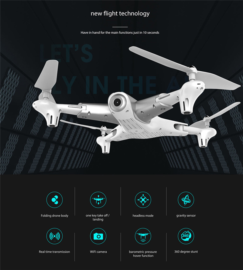 SYMA Z3 720P WiFi FPV Foldable RC Drone Quadcopter SYMA Z3 720P WiFi FPV Foldable RC Drone Quadcopter