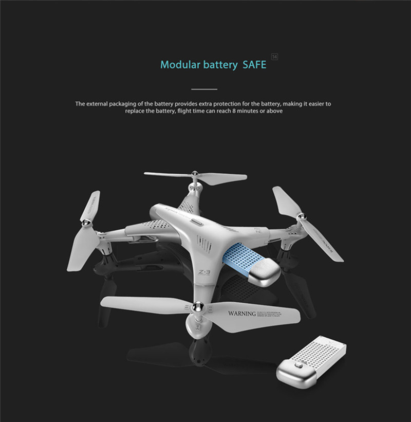 SYMA Z3 720P WiFi FPV Foldable RC Drone Quadcopter