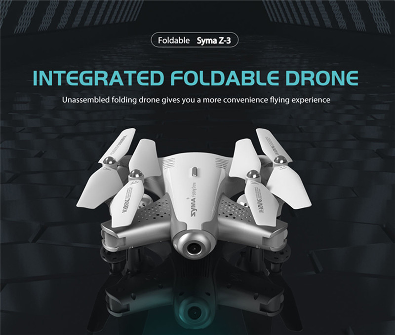 SYMA Z3 720P WiFi FPV Foldable RC Drone Quadcopter