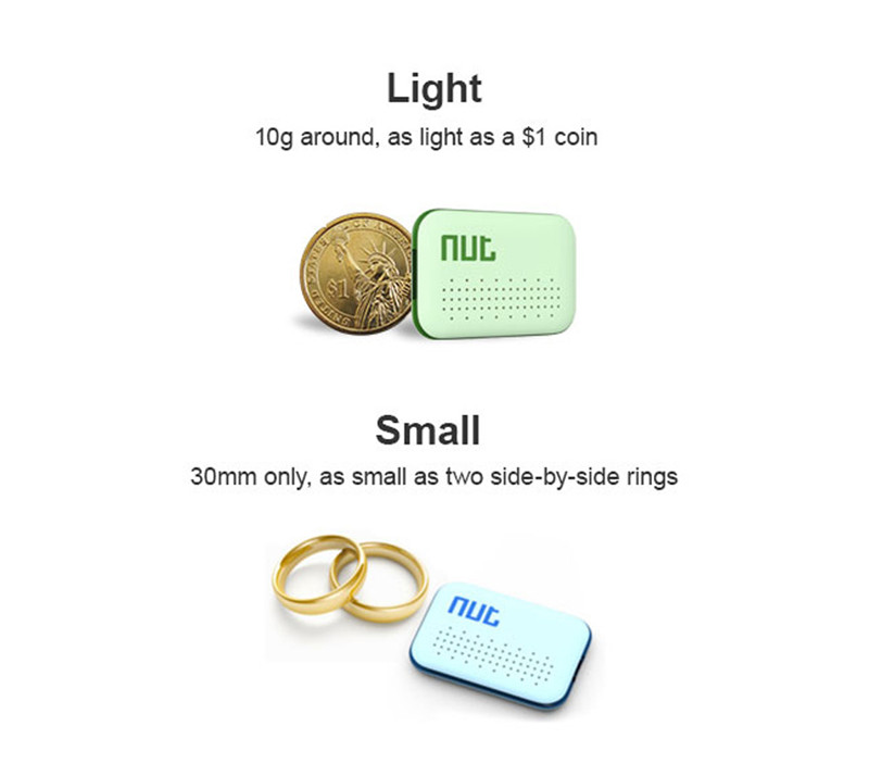Nut mini Smart Bluetooth Tracker Tags Key Finder GPS Locator