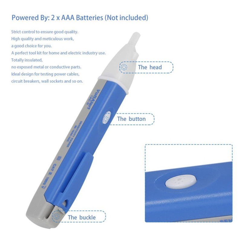 LED AC Voltage Tester Volt Test Detector Sensor Pen