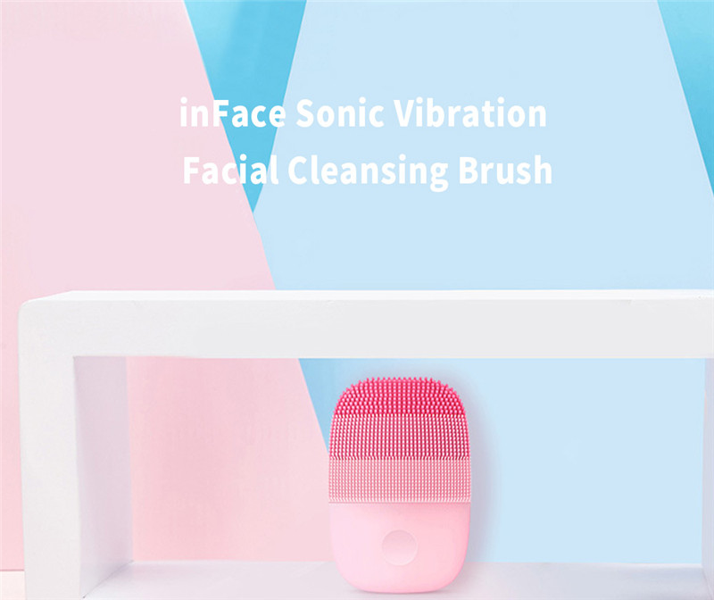 inFace sonic vibration face cleaner facial cleansing brushes