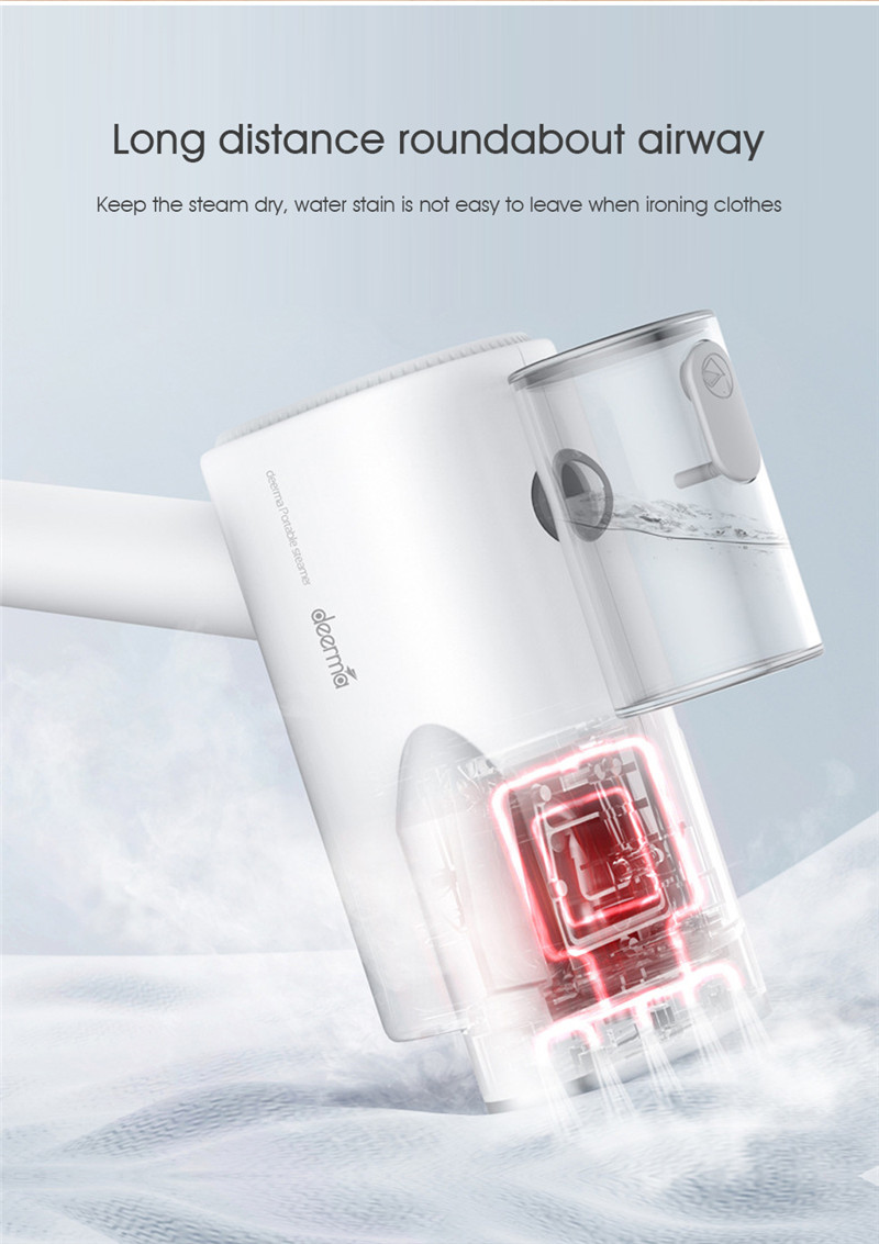 deerma DEM HS006 Foldable Garment Steamer Handheld Wrinkle Sterilization deerma DEM HS006 Foldable Garment Steamer Handheld Wrinkle Sterilization