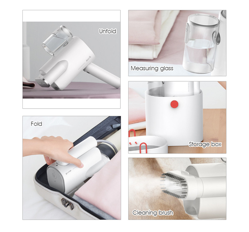 deerma DEM HS006 Foldable Garment Steamer Handheld Wrinkle Sterilization deerma DEM HS006 Foldable Garment Steamer Handheld Wrinkle Sterilization