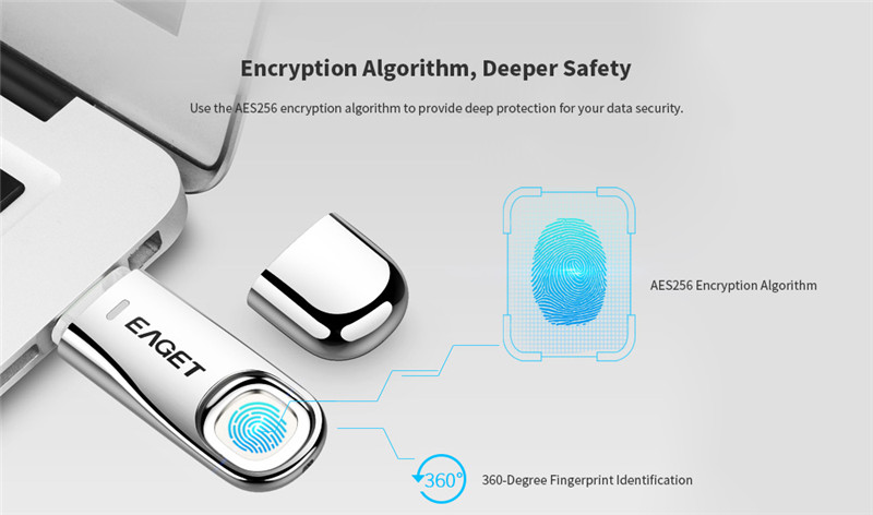 USB3.0 Fingerprint Encryption U Disk