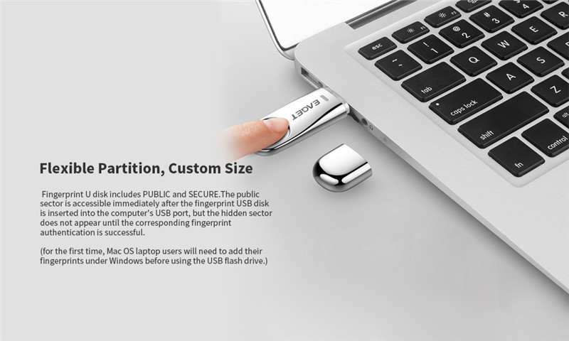 USB3.0 Fingerprint Encryption U Disk