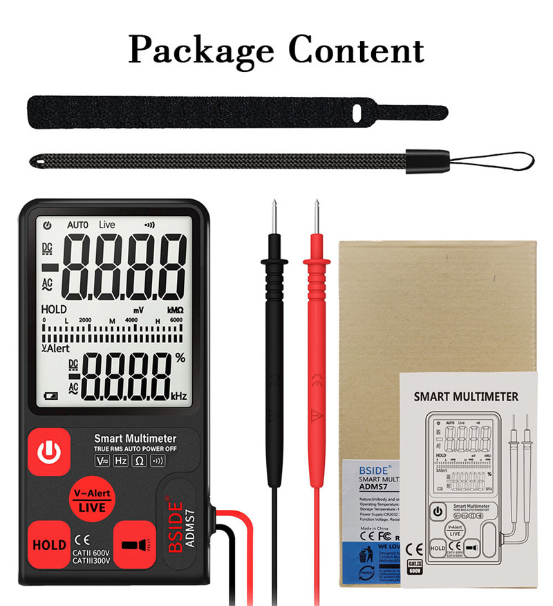 BSIDE ADMS7 Smart Digital Multimeter BSIDE ADMS7 Smart Digital Multimeter