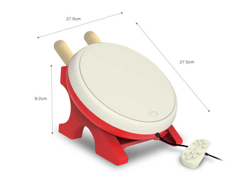 DOBE Drum Controller Drumsticks Set Taiko Master N DOBE Drum Controller Drumsticks Set Taiko Master N