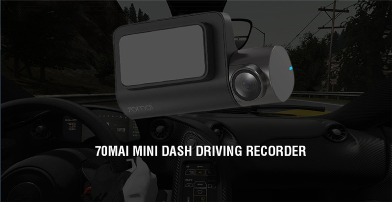 70mai Night Vision / Motion Detection Mini Dash Driving Recorder