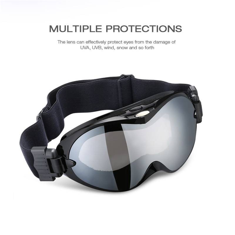 Ski Goggles Eyewear 2-layer Lens Safety Glasses