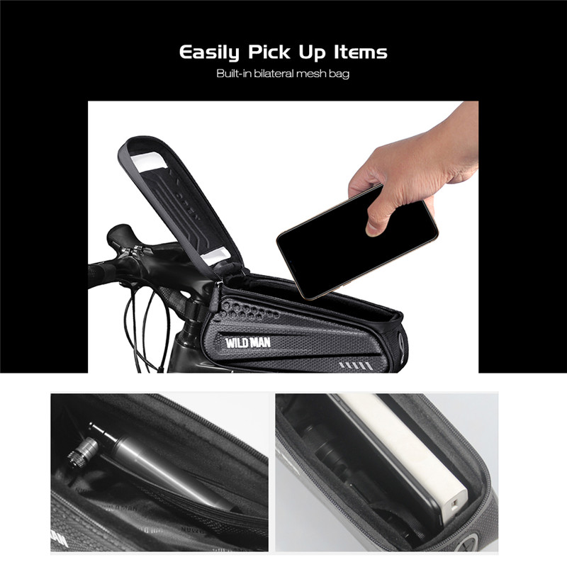 WILD MAN ES3 Electric Scooters Bicycles Touch Screen Front Bag WILD MAN ES3 Electric Scooters Bicycles Touch Screen Front Bag