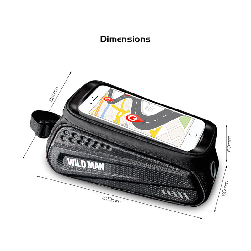 WILD MAN ES3 Electric Scooters Bicycles Touch Screen Front Bag WILD MAN ES3 Electric Scooters Bicycles Touch Screen Front Bag